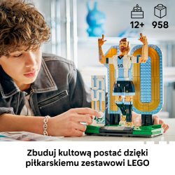 Конструктор LEGO Editions 43015 Лионель Месси: легенда футбола — фото 5