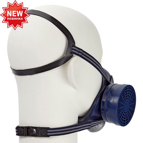 Изолирующая полумаска «Исток 300» NEW c противогазовыми фильтрами (РПГ-67)