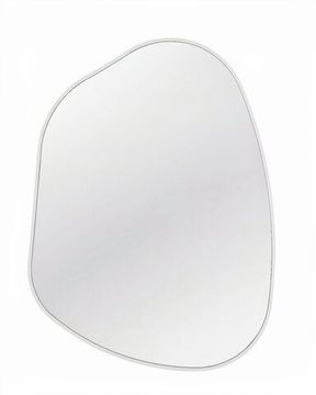 Белое настенное зеркало “Нора”