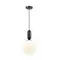 4671/1 PENDANT ODL20 471 черный/белый Подвес E27 1*40W (тип лампы СВЕЧА ) 220V OKIA
