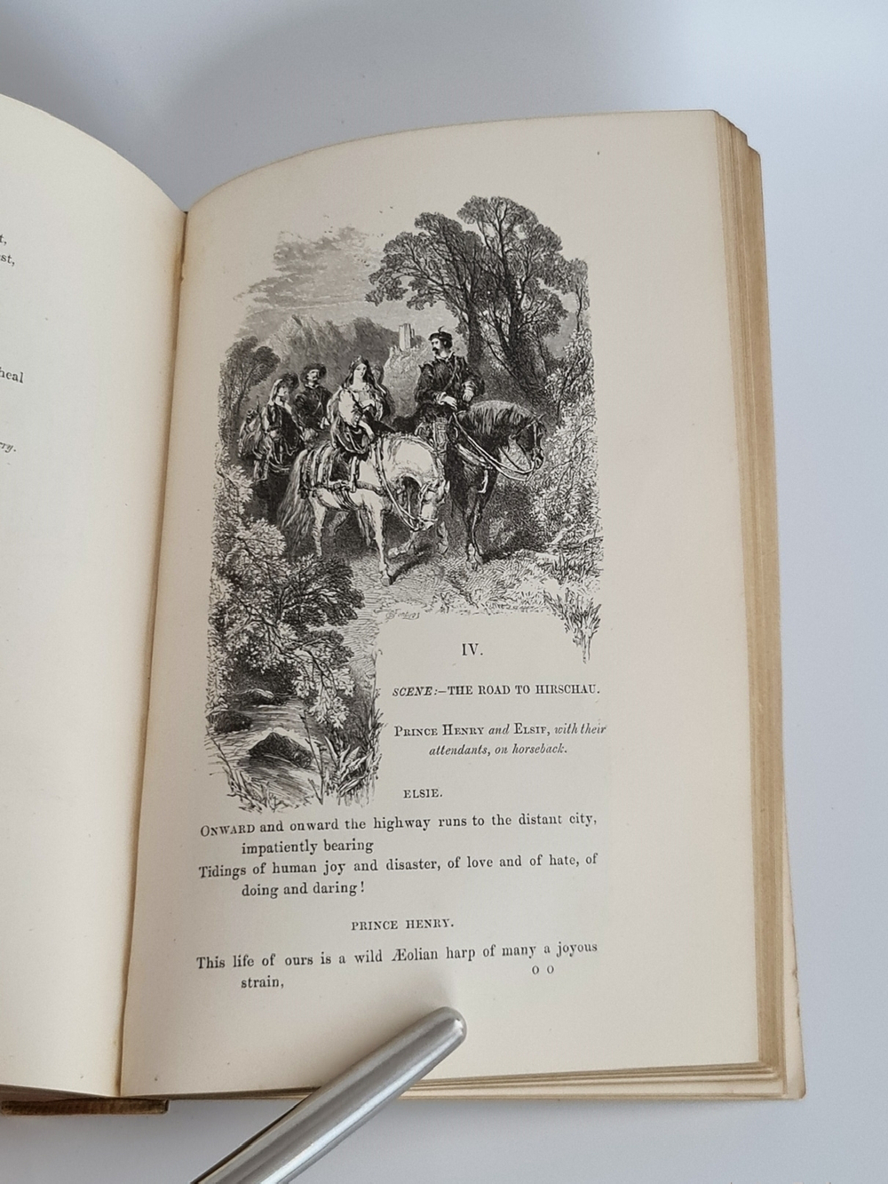 "Poetical works of Longfellow. Henry Wadsworth Longfellow.  1856   Антикварная книга