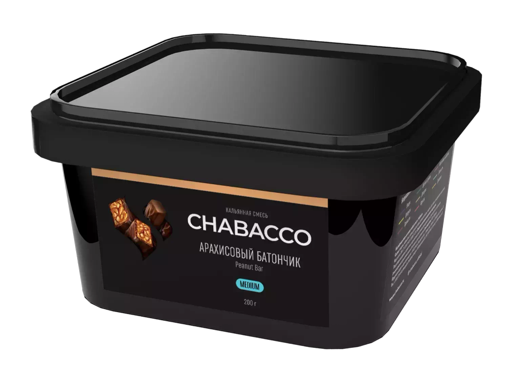 Chabacco Medium - Peanut Bar (200g)