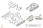 Танк Unit КВ-2 от UNIWOOD - Инструкция - Деревянный конструктор, сборная модель, 3D пазл
