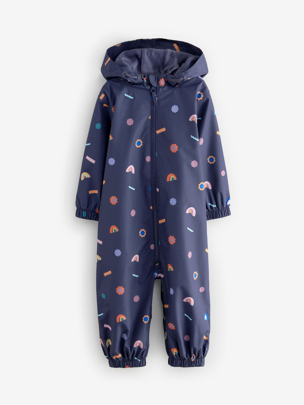 Комбинезон непромокаемый с флисовой подкладкой для девочки Next E25-115, Темно-синий