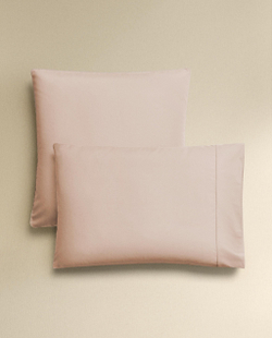Наволочка Zara Home перкаль, хлопок 100%, однотонный, 0132/091