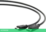 Кабель Cablexpert CC-DP-HDMI-1M черный