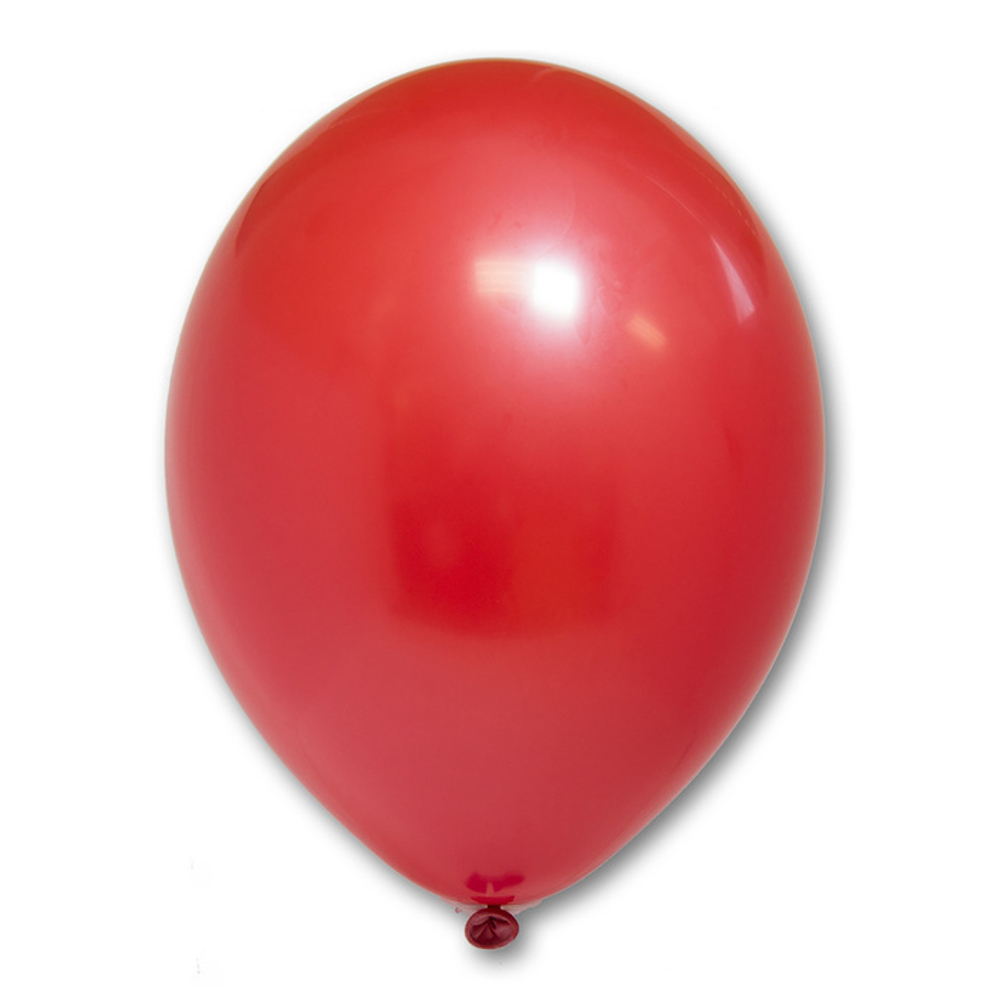 ВВ 85/101 (12"/30 см), Пастель Экстра, Красный (Red), 50 шт.