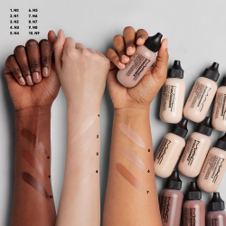MAC Cosmetics Studio Radiance Face and Body Radiant Sheer Foundation - Легкая тональная основа для лица и тела, 50 ml
