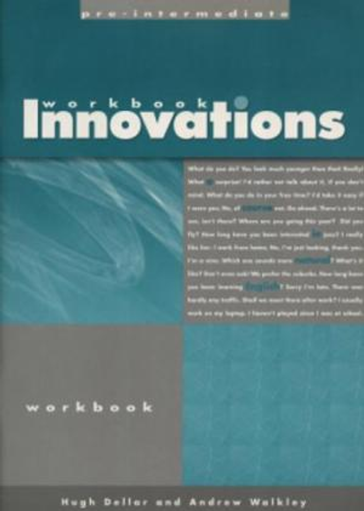 Innovations Pre-Intermediate Dellar H., Walkley A. Workbook - рабочая тетрадь