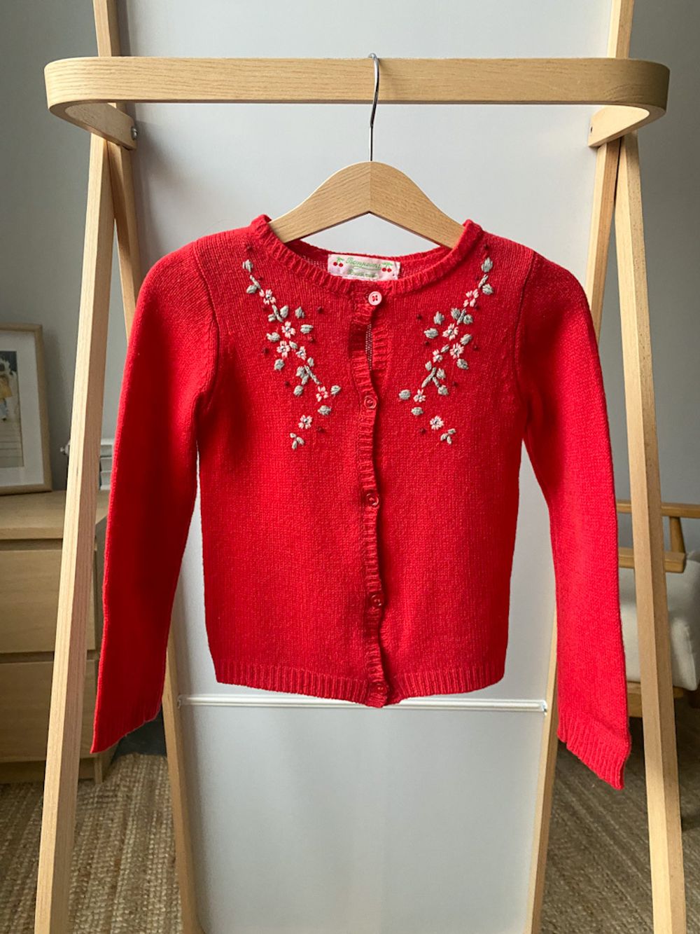 Шерстяной кардиган Bonpoint