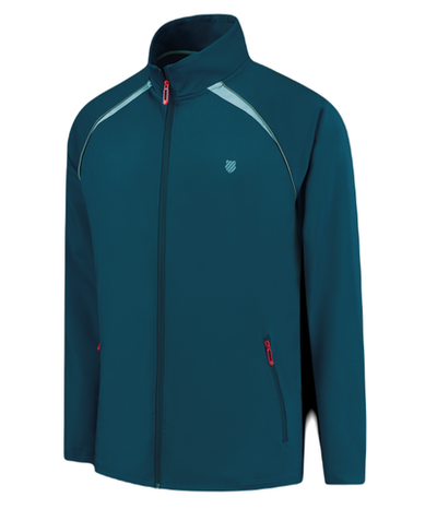 Куртка теннисная K-Swiss Tac Hypercourt Tracksuit Jacket 5 - Turquoise