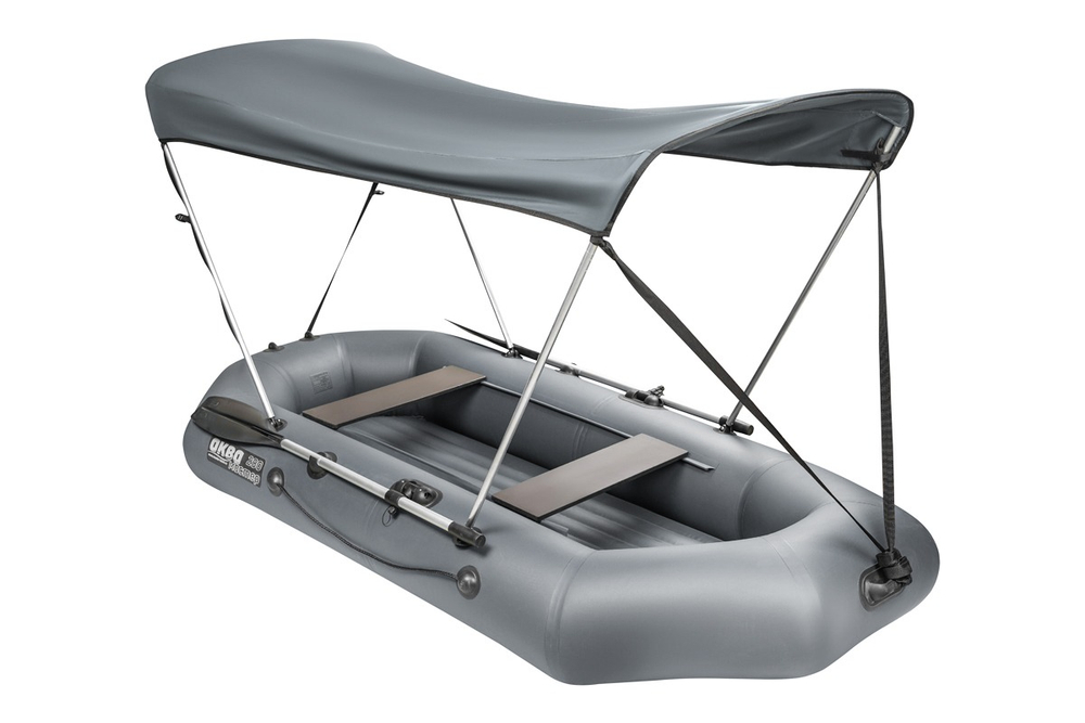 Тент крыша двухкаркасный (графит)