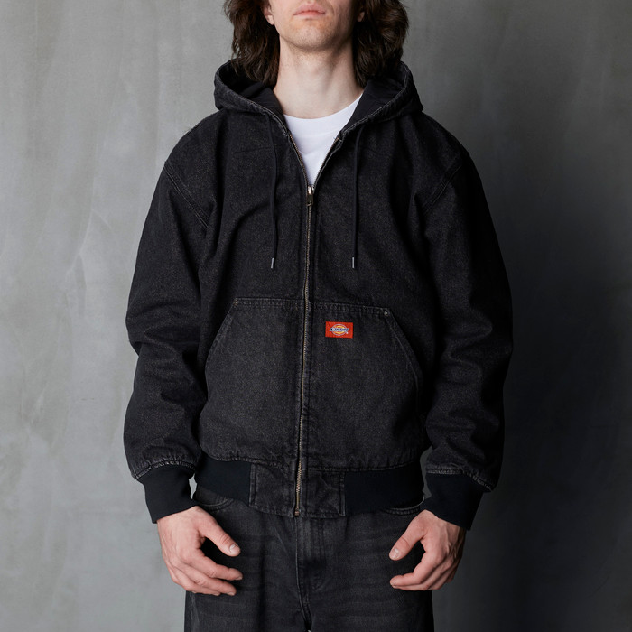 Куртка мужская Dickies Hooded Denim Jacket  артикул:DK0A89FBL241 - купить в магазине Дайс