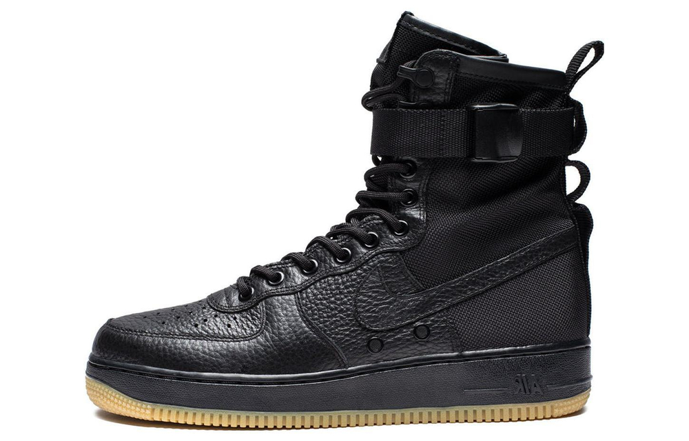 Кроссовки Nike Air Force 1 Black Gum (2017 No Bag)