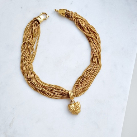 Колье с сердечком Carolee