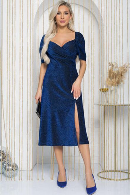 Платье Мистери (синее) П12240-21 LT Collection