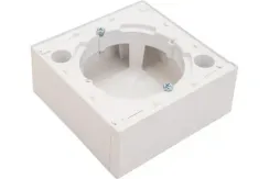 Коробка переходник Systeme Electric ATLASDESIGN 1-клавишный белая 35946