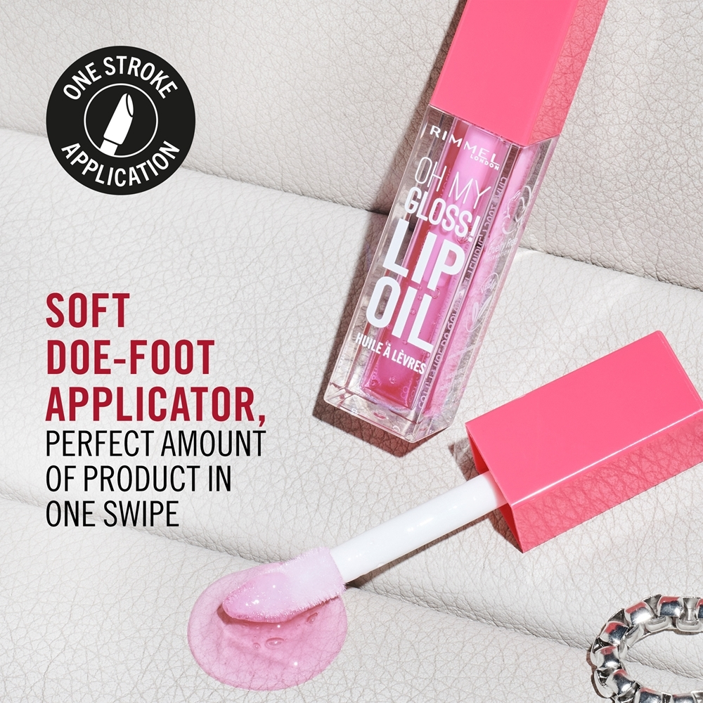 Rimmel Oh My Gloss! Lip Oil - увлажняющее масло для губ, 4,5 ml