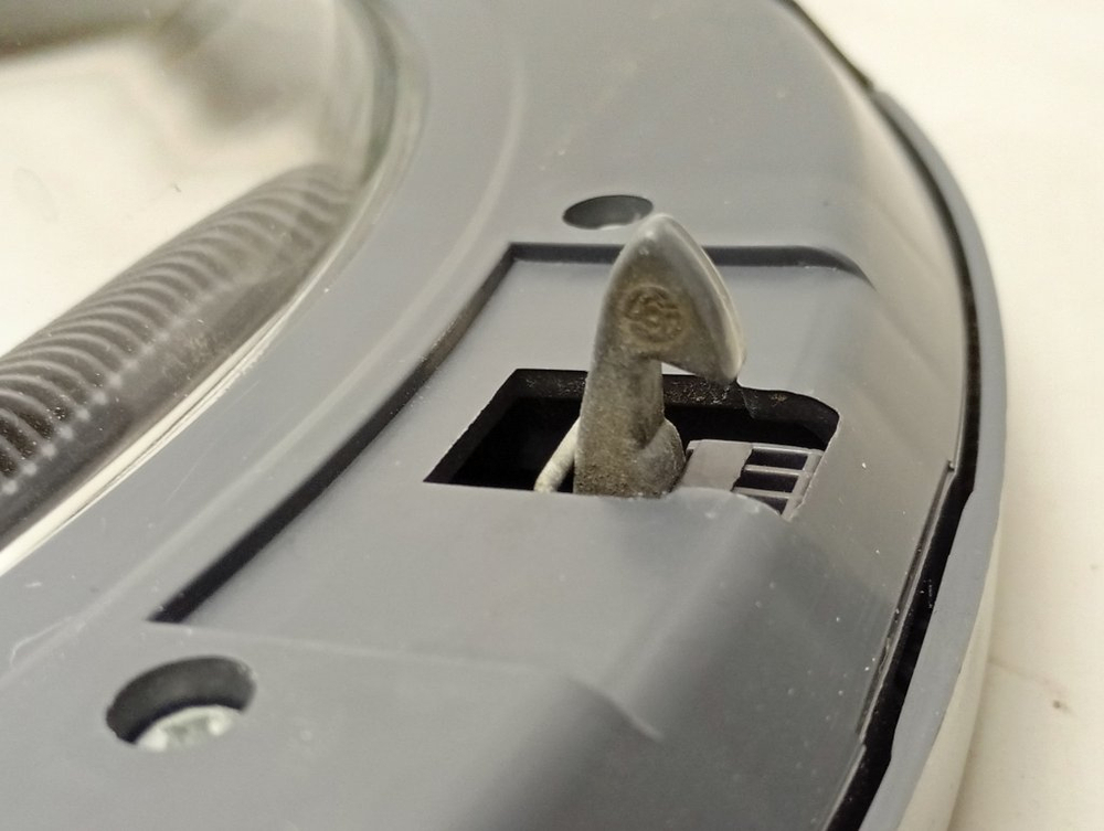 WMUF5050 кт42 Люк загрузочный в сборе стиральной машины Hotpoint-Ariston б/у