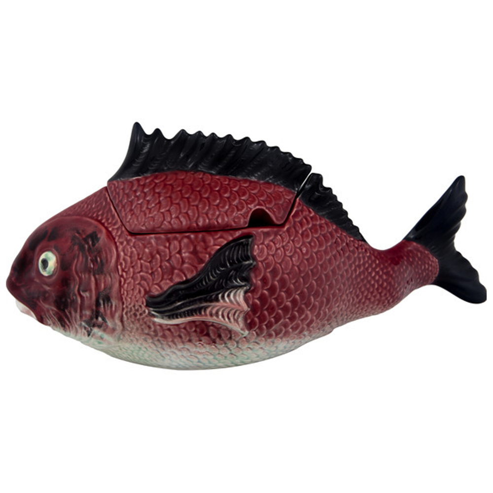 Блюдо для горячего с крышкой вертикальное Bordallo Pinheiro Рыбы 3.3л