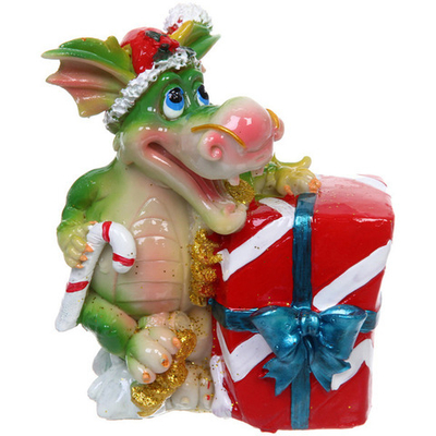 Фигурка «Весёлый Дракоша» 10*10*9 см, микс