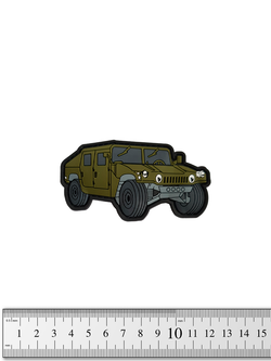 Шеврон Humvee (HMMWV) Forest PVC. Олива