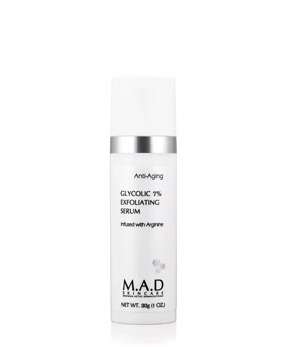 АУТЛЕТ M.A.D. GLYCOLIC 7% EXFOLIATING SERUM Отшелушивающая сыворотка с 7% гликолевой кислотой