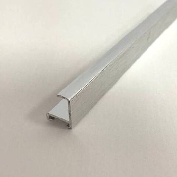 Профиль Нильсен №1 серебро глянцевое, 3,04м