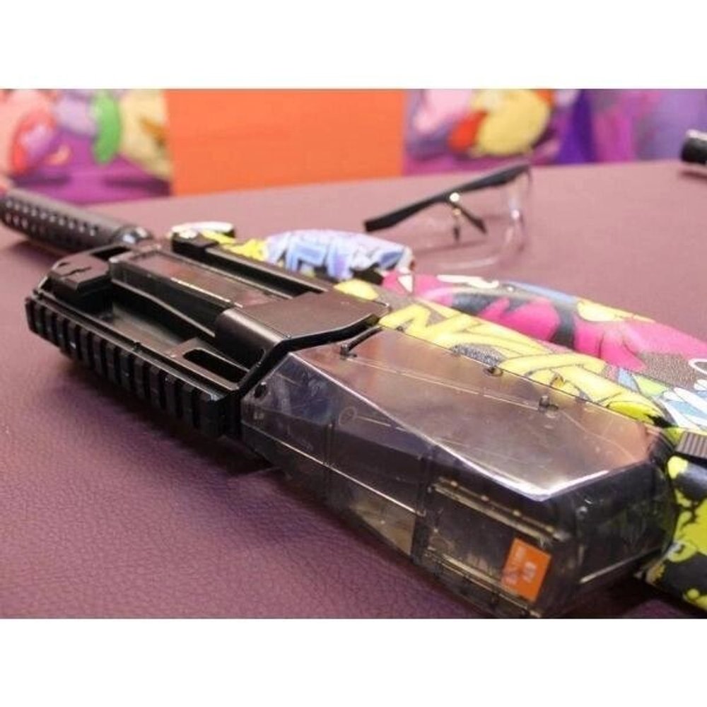 Гидробольное оружие с пластиковыми шестернями