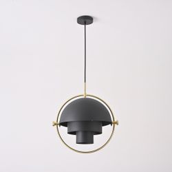 Подвесной светильник Louis Weisdorff Gubi Multi-lite Suspension Lamp Black