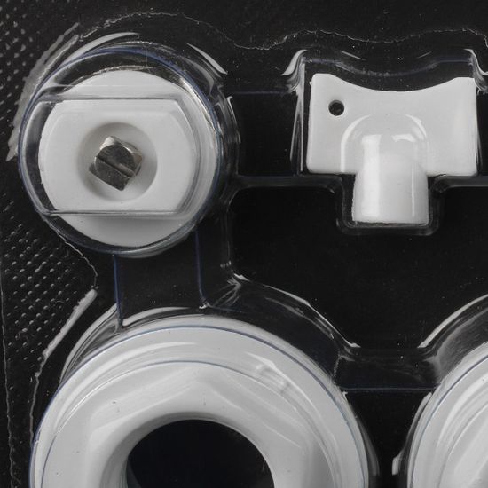 Монтажный комплект Rommer 3/4" без кронштейнов 7 в 1 (RAL 9016)