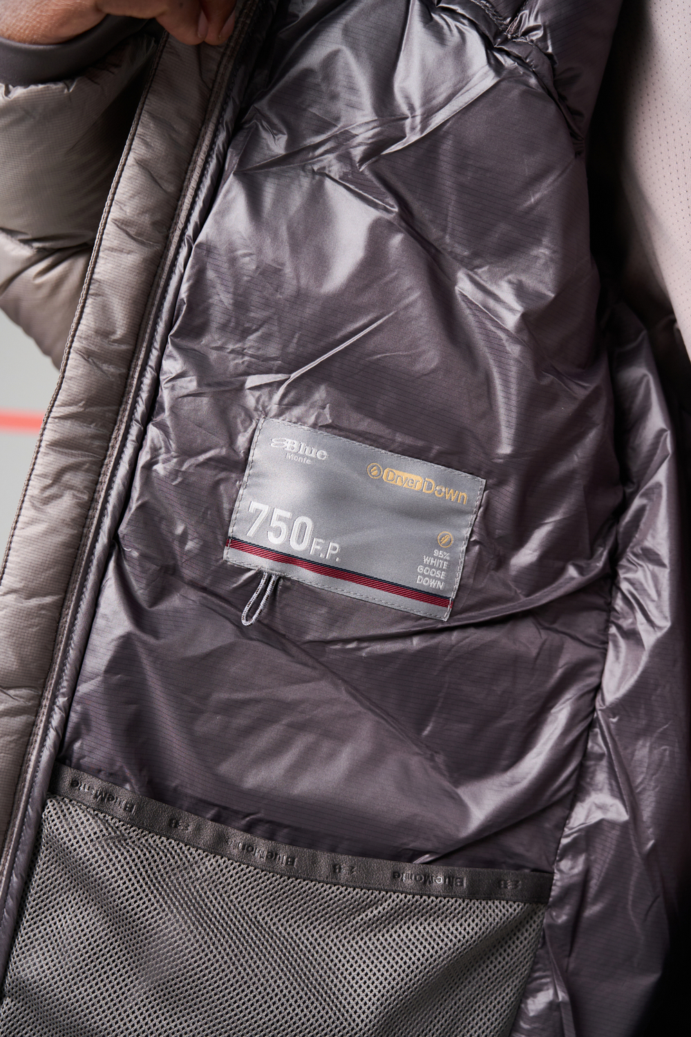 Куртка Nothomme Blue Monte Lightweight Down Jacket "Mauve Gray"