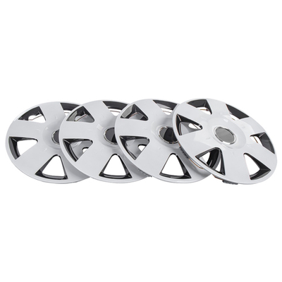 Колпаки R14 Epsilon 4шт (бело-черные) ABS-пластик ARNEZI A0702046