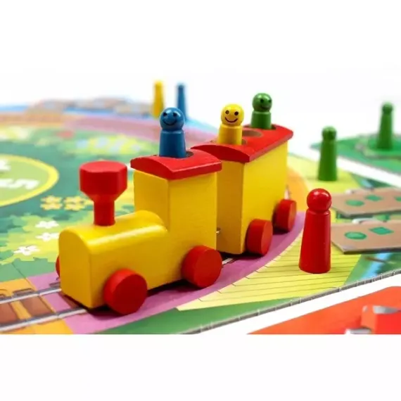 Игра «Маленький поезд», смешанная