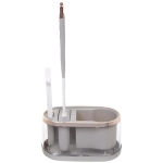 Ерш с креплением на стену «Стиль» 40 см, силиконовая щетка 8626