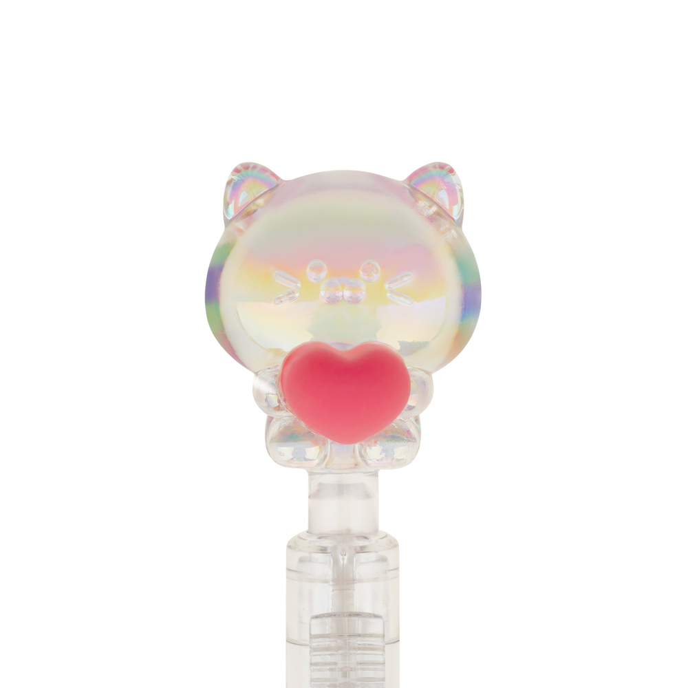 Ручка шариковая автоматическая MESHU "Cats Lovers" синяя, 0,7мм, корпус ассорти