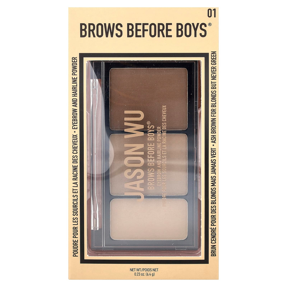 Jason Wu, Brows Before Girl, пудра для бровей и линии роста волос, оттенок 01 Эдди, 6,4 г (0,23 унции)