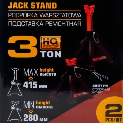 Подставка ремонтная 3т (h min 280мм, h max 415мм) (к-т 2шт.) FORSTIME FT-T43001C