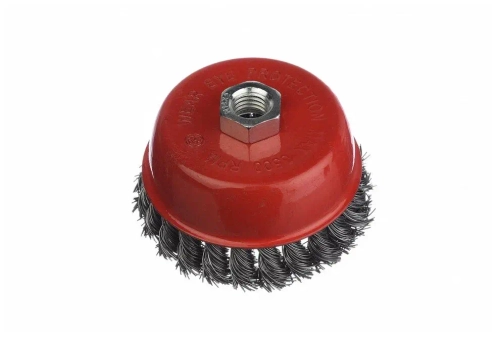 ЩЕТКА ДЛЯ УШМ, 75 ММ, М14, КРУЧЕНАЯ кор 100 жестка, шт