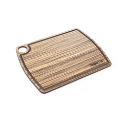 Доска разделочная c желобом 29х22см ComposeEat Fashion зебрано натуральный