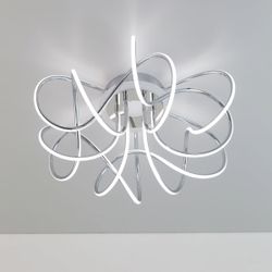 Citilux Джемини Смарт CL229A161E RGB Умная люстра Хром