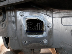 Фаркоп оцинкованный Galia A049A для Audi A6 седан/универсал 2011-2019, A6 Allroad 2012-, A7 Sportback 2011-2017(паспорт и сертификат в комплекте)(без электрики)