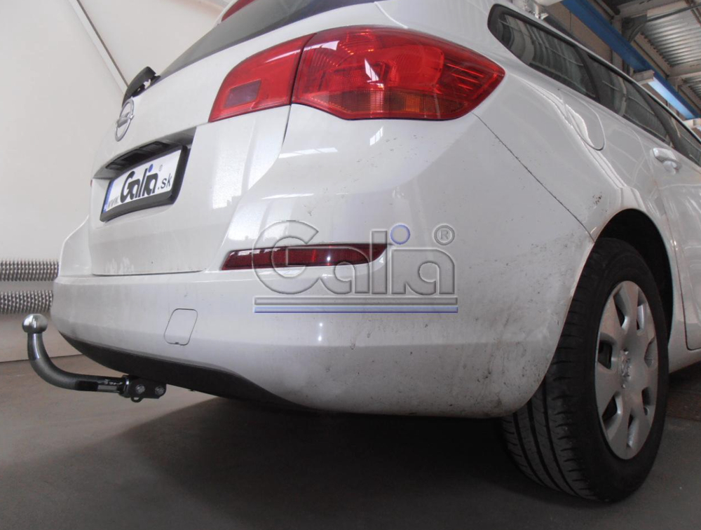 Фаркоп оцинкованный Galia O061C для Opel Astra J седан/универсал 2009-2015(паспорт и сертификат в комплекте)(без электрики)