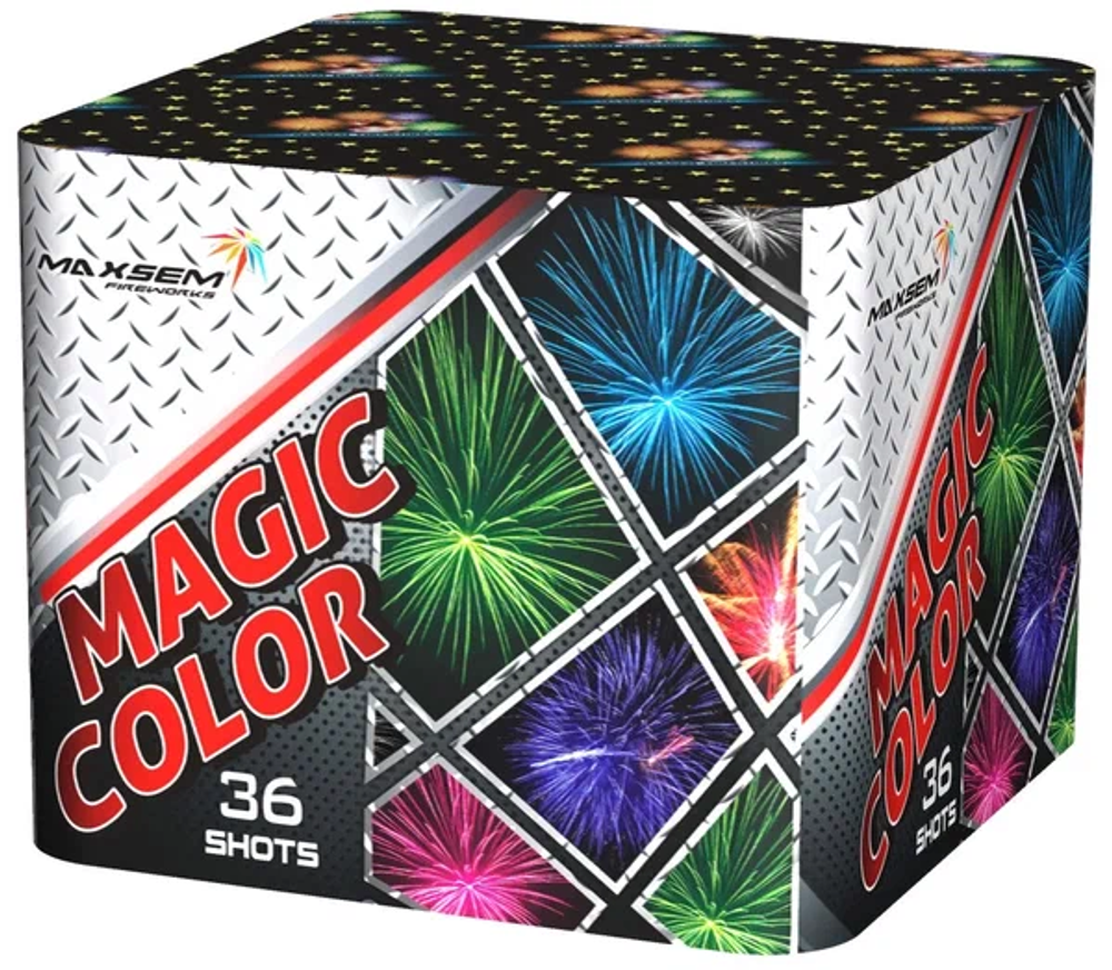 Батарея салютов 1,2"  36 залпов h-175мм.