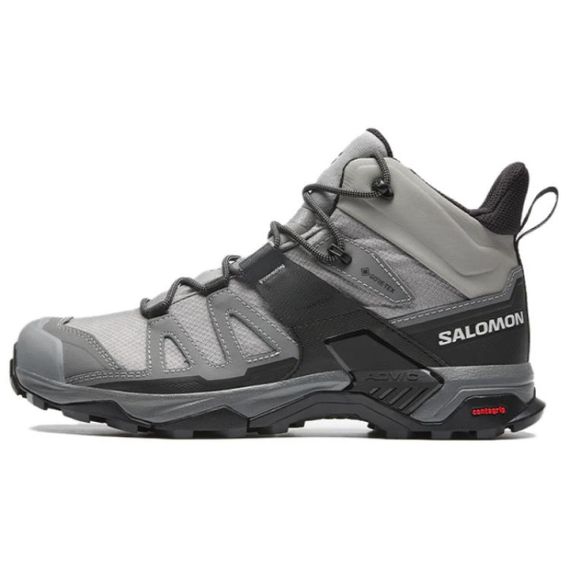 Salomon X Ultra 4 Великолепная модель с высокими каблуками, выполненная в черном цвете.