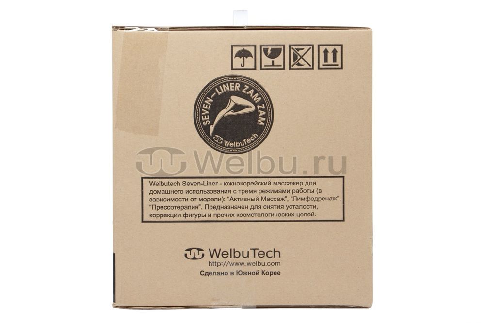 Аппарат для лимфодренажа и массажа WelbuTech Seven Liner Zam-200S, стандартный комплект, размер XL