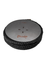 Черная веревка для шибари на катушке - 10 м.