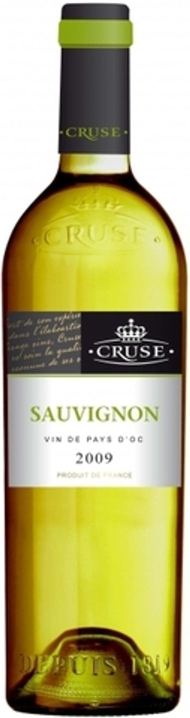 Вино Круз Совиньон Блан белое полусухое 0,75л