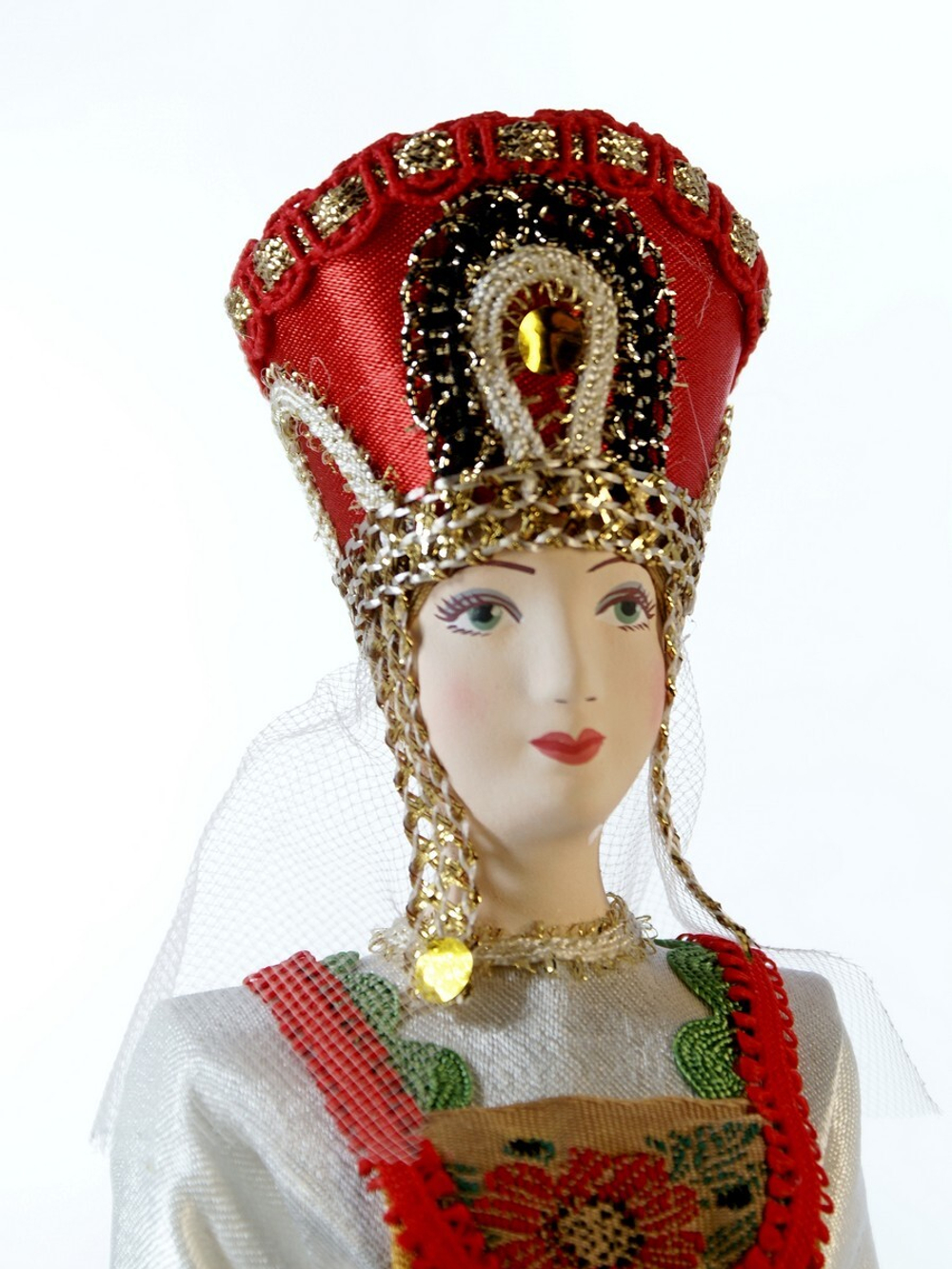 Кукла коллекционная Русская красавица.