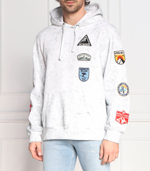 Худи heavy finch washd patches GUESS - белый(M3RQ03 KA1B0)